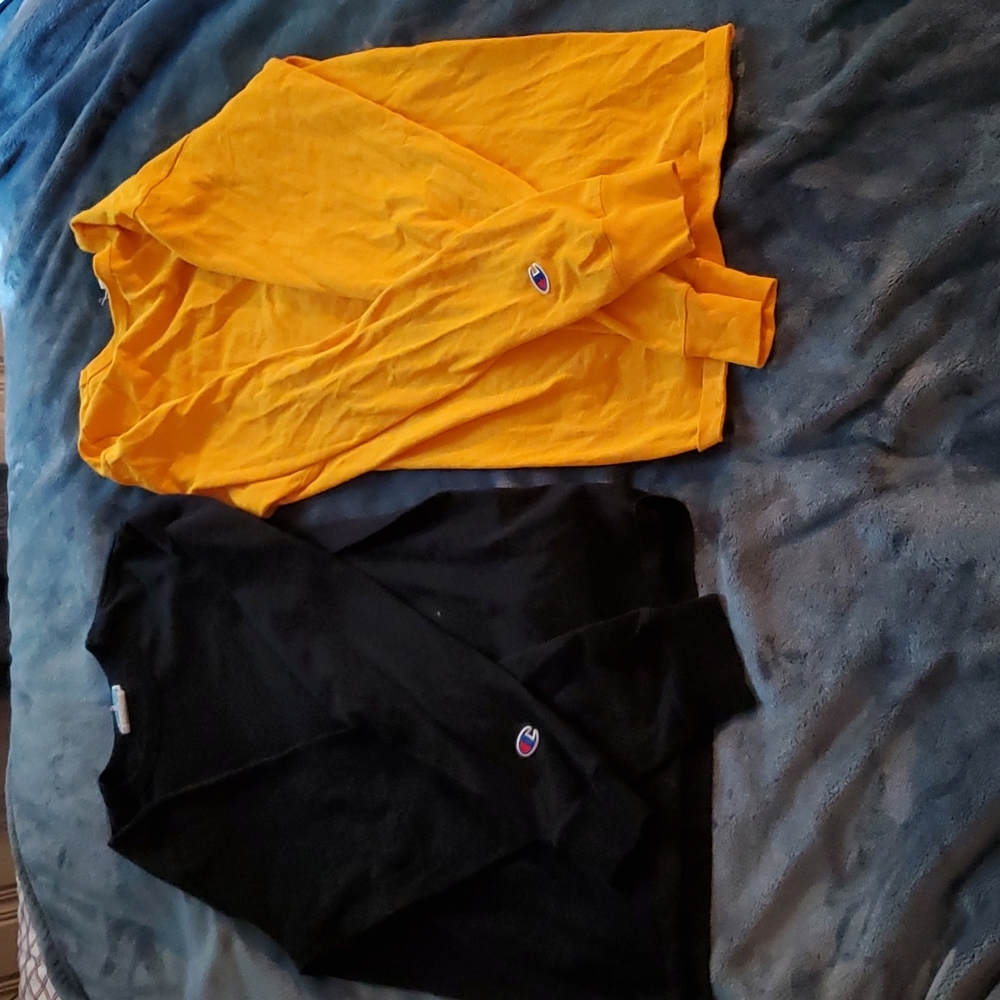 Two Champion Longsleve Shirts